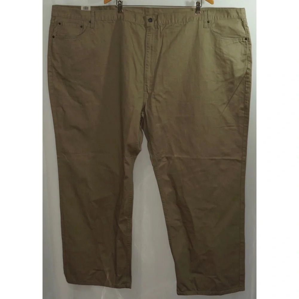 Levi's 559 Relaxed Jeans Tan Big and Tall 64 X 34